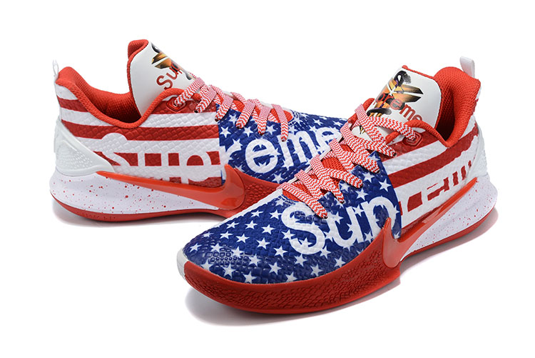 2020 Nike Mamba Focus EP Kobe Supreme Red White Blue - Click Image to Close